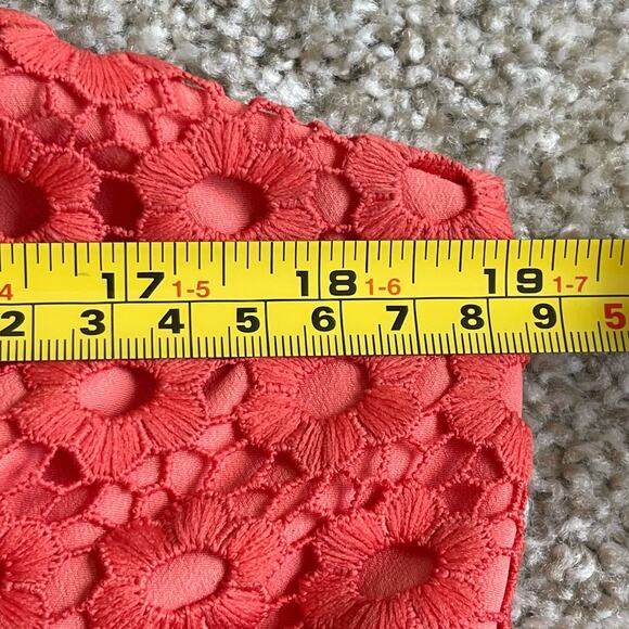 J. Crew Daisy Lace Fit & Flare Cocktail Party Midi Dress Size 12 Resort - Picture 13 of 16